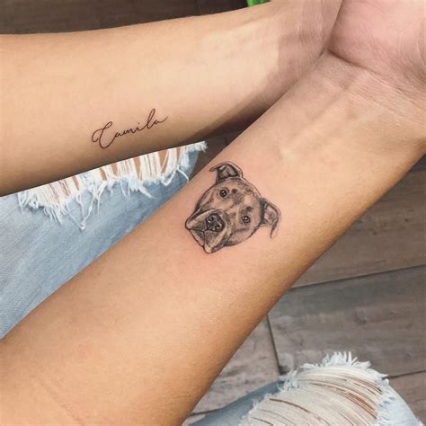 dog tattoos for women